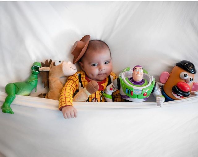 This Baby Celebrated Turning 2 Months with an Epic “Toy Story” Party