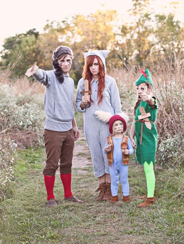 Peter Pan family Halloween costume