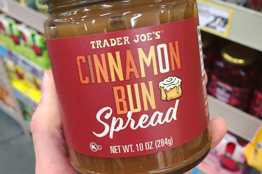 Trader Joe's New Cinnamon Bun Spread Is the Perfect Condiment for Fall