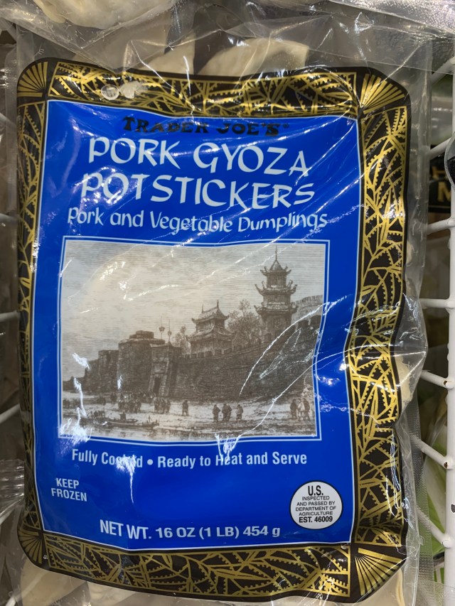 Pork Gyoza Pot Stickers are some of the best frozen food from Trader Joe's
