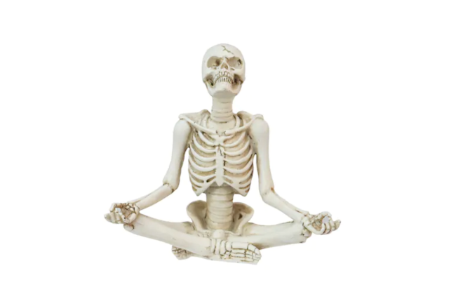 Michael’s Yoga Skeletons Will Have You Feeling Totally Zen about Halloween