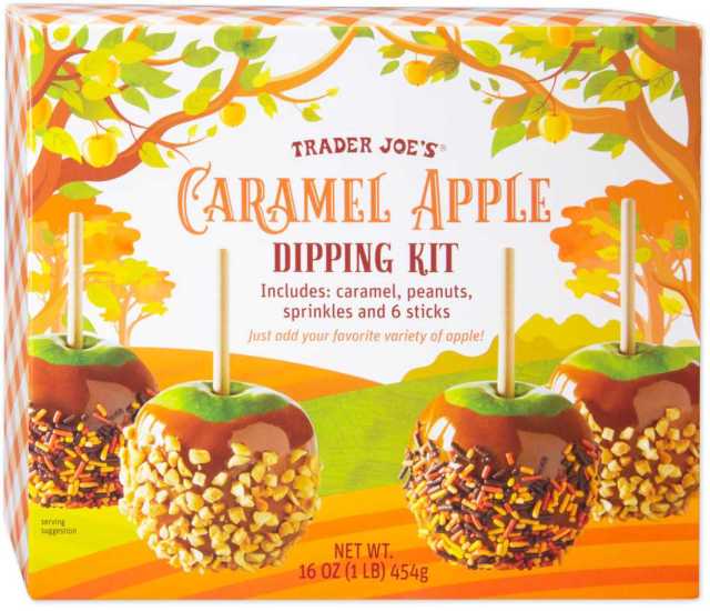 Caramel Apple Dipping Kit is a new Trader Joe's product for fall