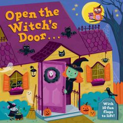 open the witch's door is a halloween book