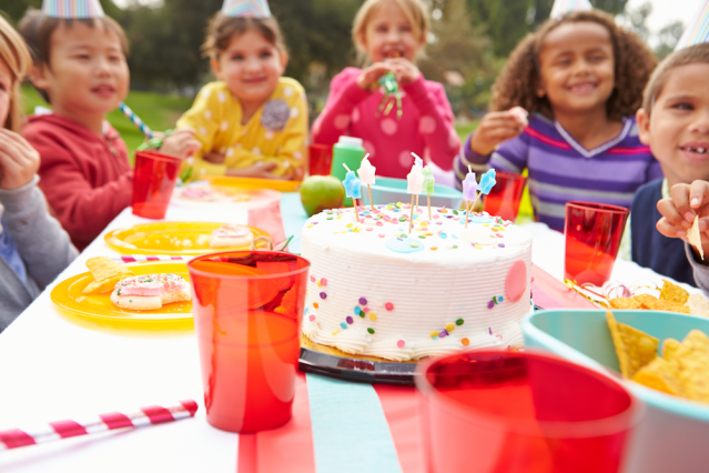 kids birthday, party, celebrate, outdoor party