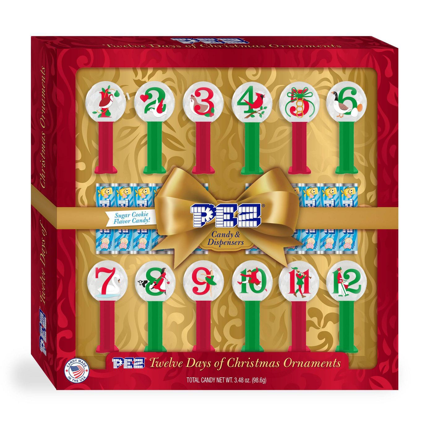 PEZ Just Rolled Out a 12 Days of Christmas Advent Calendar Tinybeans