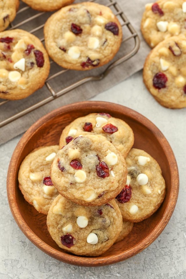 This Christmas cookie recipe has cranberries and white chocolate