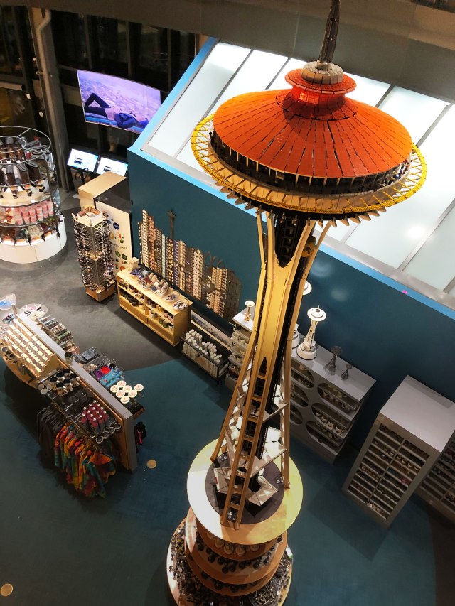 This 14 Foot LEGO Space Needle Replica Is a Must See