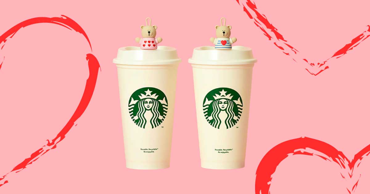 Fall in love with Starbucks new Valentine's Day merchandise