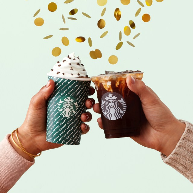 Starbucks Is Throwing Pop-Up Parties with Free Drinks to Celebrate the Season