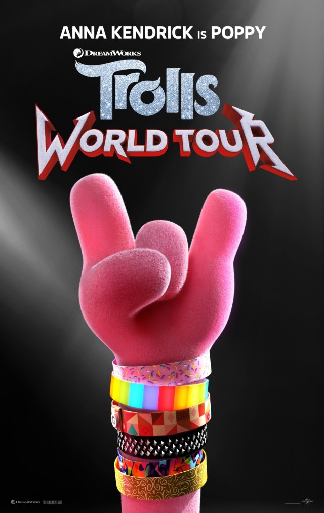 Trolls world tour movie poster