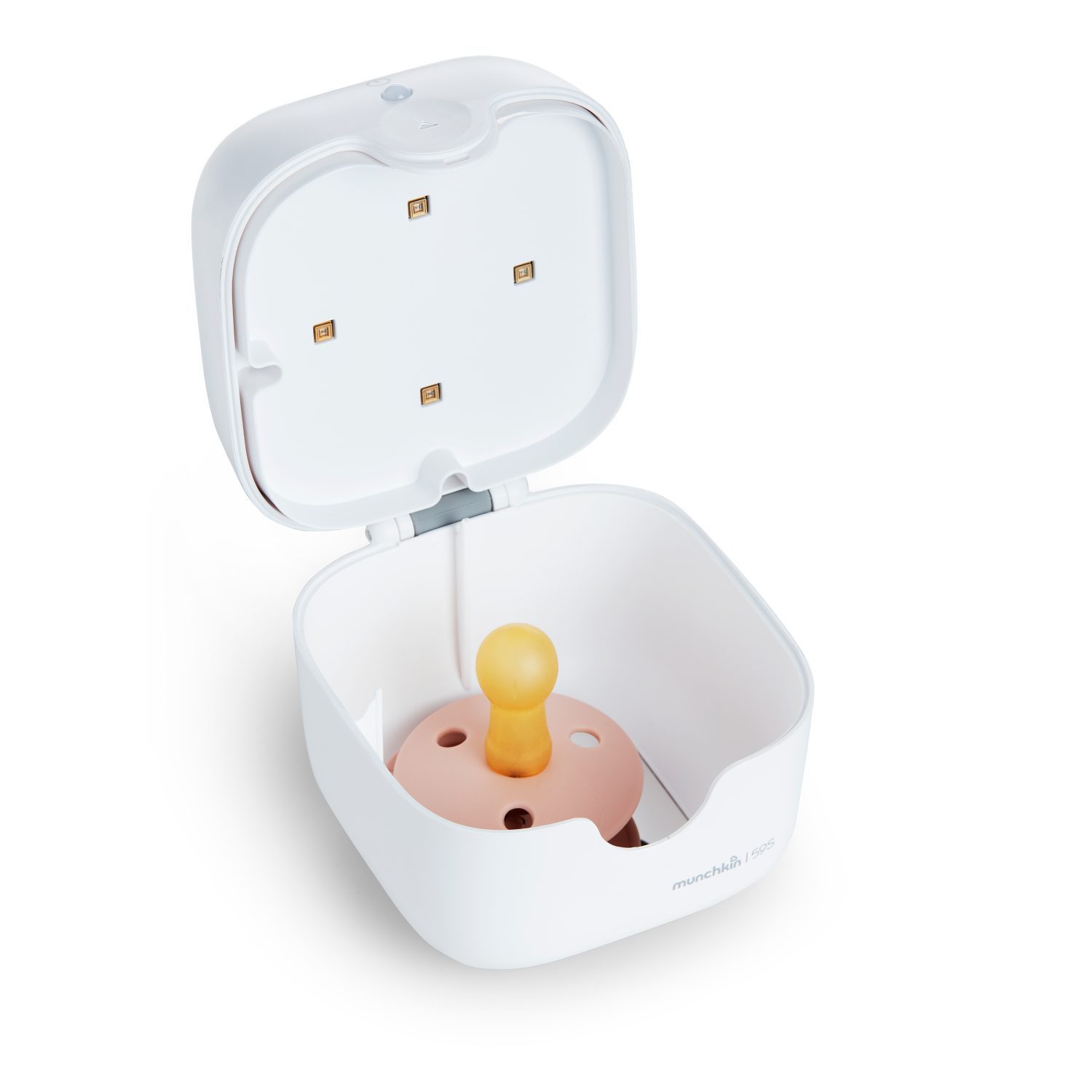 Munchkin's Portable UV Sterilizer Sanitizes Pacifiers in Under a Minute