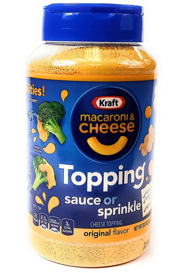 Kraft Is Now Selling Mac and Cheese Topping in a Jar & Goodbye Picky Eating