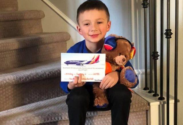 Southwest Comes to the Rescue in the Most Epic Way for This Little Boy