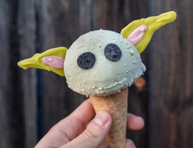This Gelato Shop Is Scooping Baby Yoda Ice Cream Cones