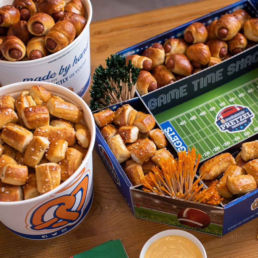 super bowl stadium snack tray