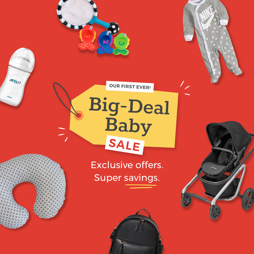 Discounted baby products sale