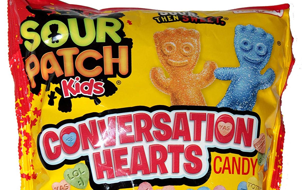 Sour Patch Kids Conversation Hearts Will Make Your Millennial Valentine's  Day Dreams Come True - Tinybeans