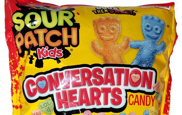 Sour Patch Kids Conversation Hearts Will Make Your Millennial Valentine’s Day Dreams Come True