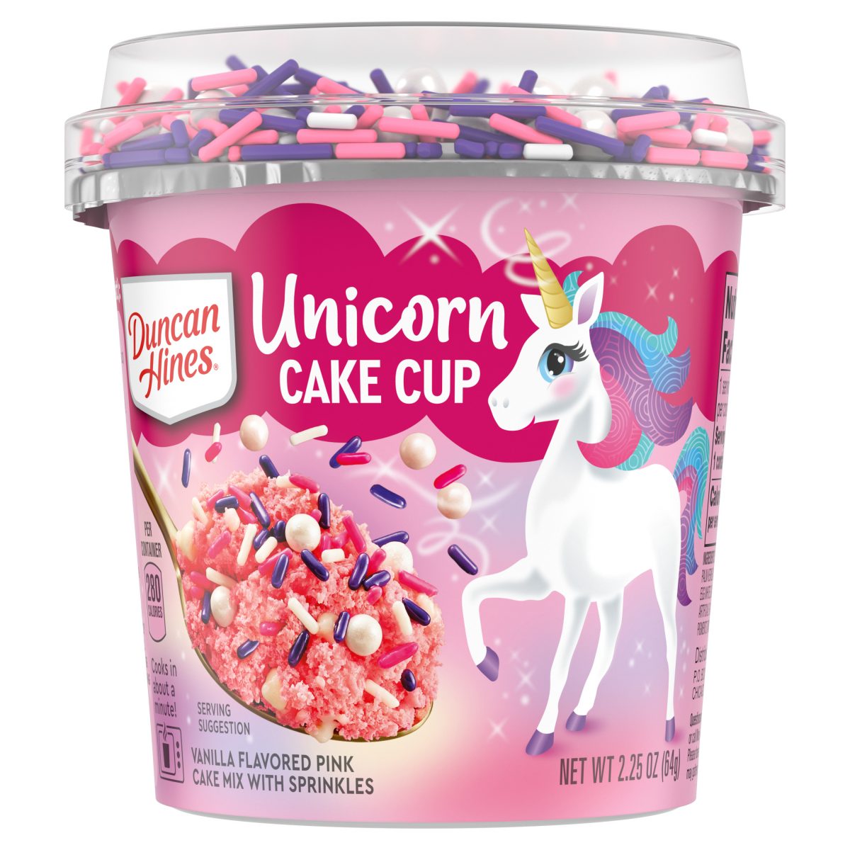 Duncan Hines Launches SingleServe Unicorn, Mermaid & Galaxy Cake Cups