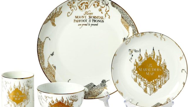 Choose Your Fave House to Represent with These “Harry Potter” Dinnerware Sets from Target