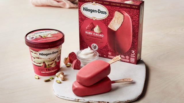 The New Häagen-Dazs Ruby Cacao Collection Is the Latest in the Pink Chocolate Trend