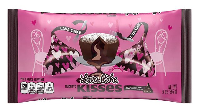 Hershey’s Lava Cake Kisses Are Back Just in Time for Valentine’s Day