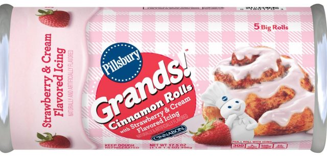 Make Valentine’s Day Breakfast Sweeter with Pillsbury’s Strawberry & Cream Cinnamon Rolls