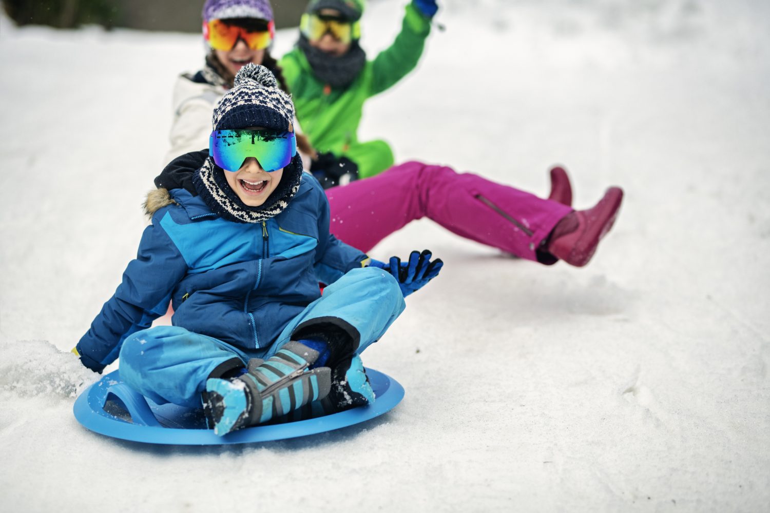 Toboggan for Kids Details about   Back Bay Play Lifetime Snow Sled Two-Rider Downhill Outdoor 