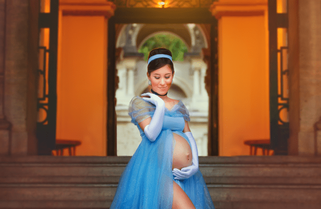 Princess Maternity Photos