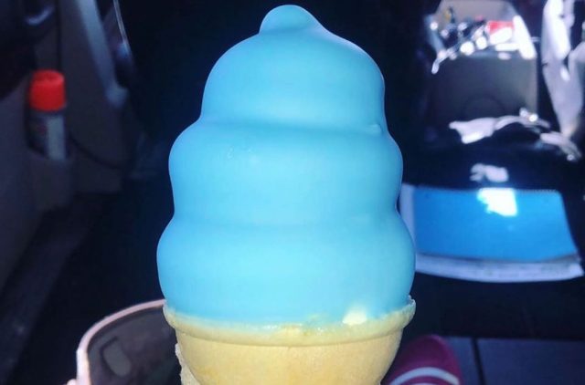 Spotted: Dairy Queen Cotton Candy Dipped Ice Cream Cones!