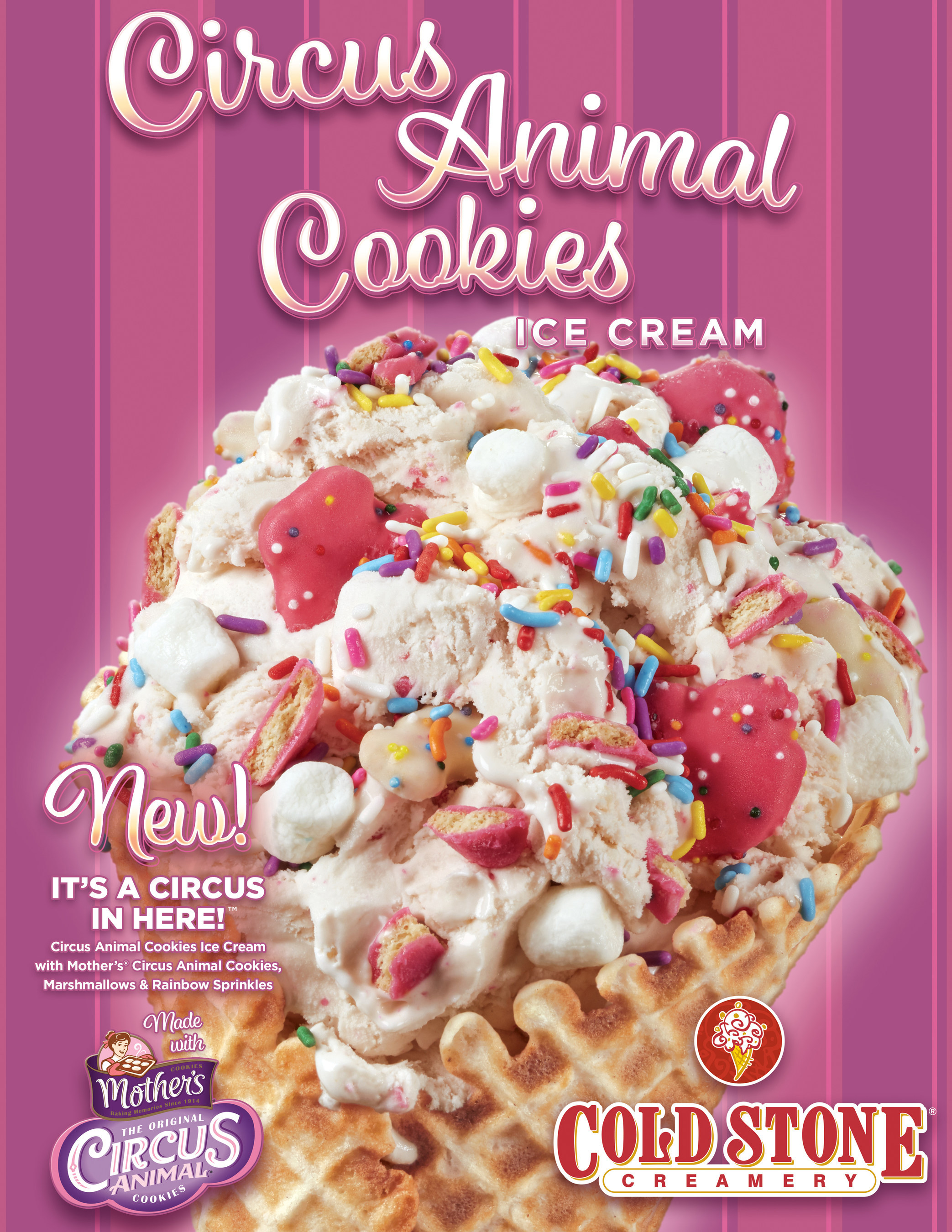 Cold Stone Creamery Just Released a New Circus Animal Cookie Creation ...