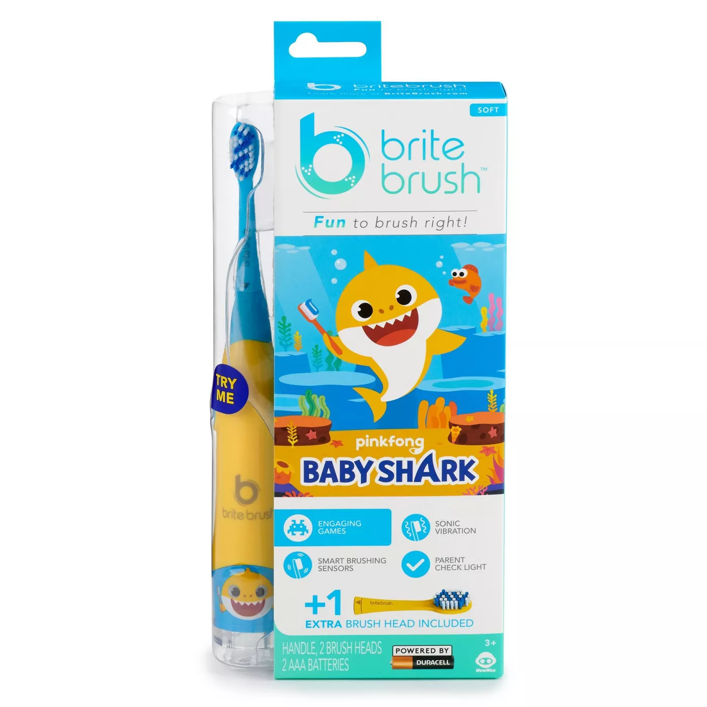 There's a Singing Baby Shark Toothbrush & Brushing Just Got Fun - Tinybeans