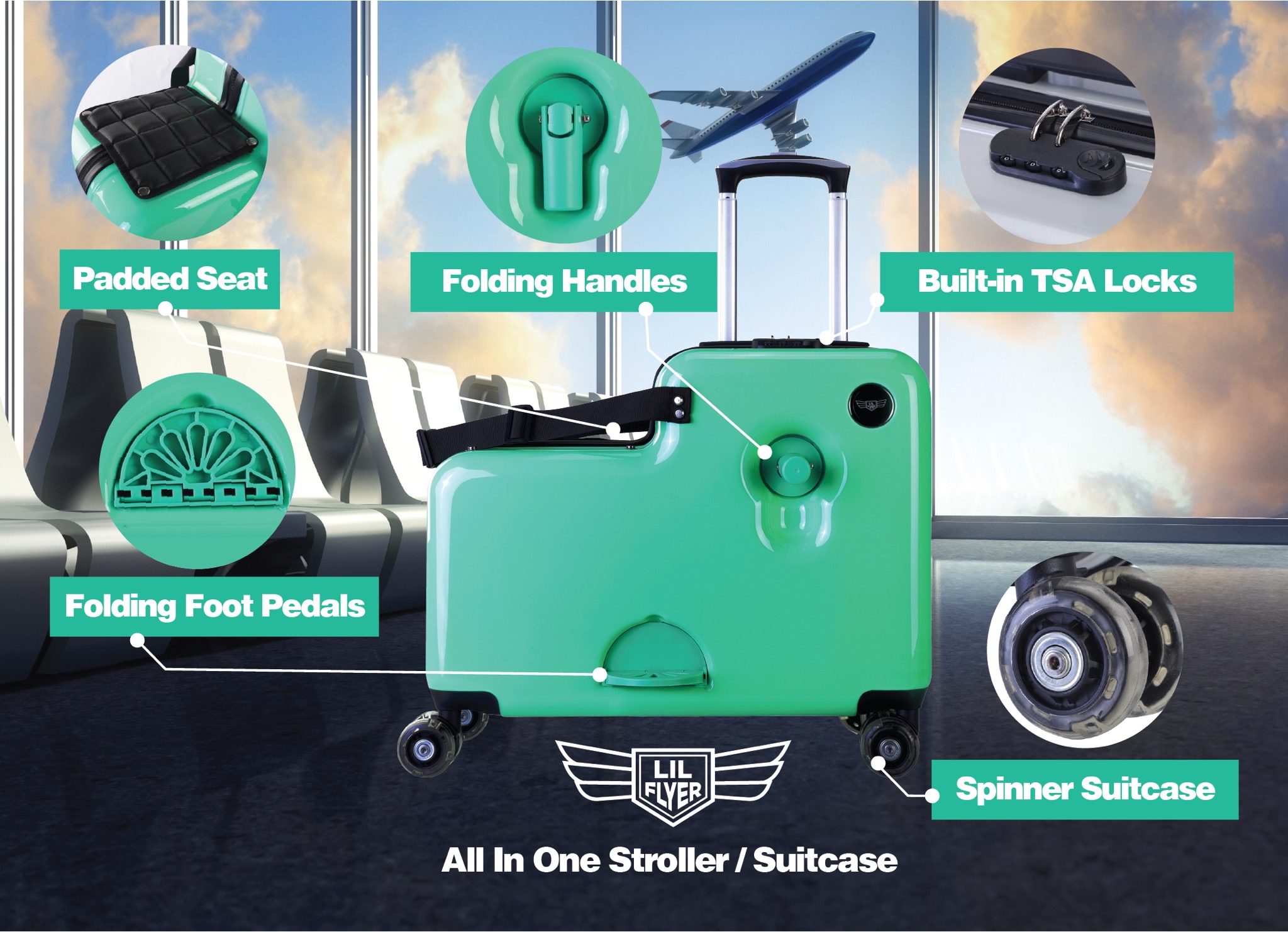 Traveling Just Got Easier with These Epic Ride-On Suitcases - Tinybeans