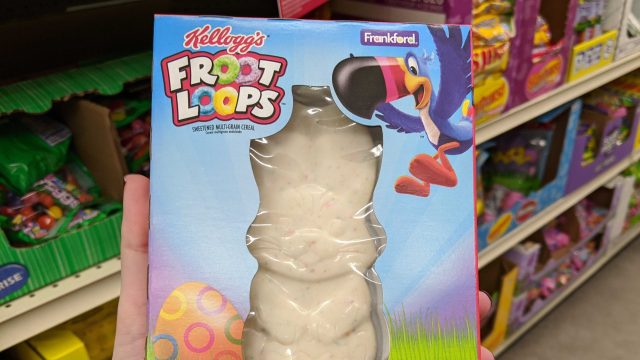 This Froot Loops-Filled Easter Bunny Is Just What Your Easter Basket Needs