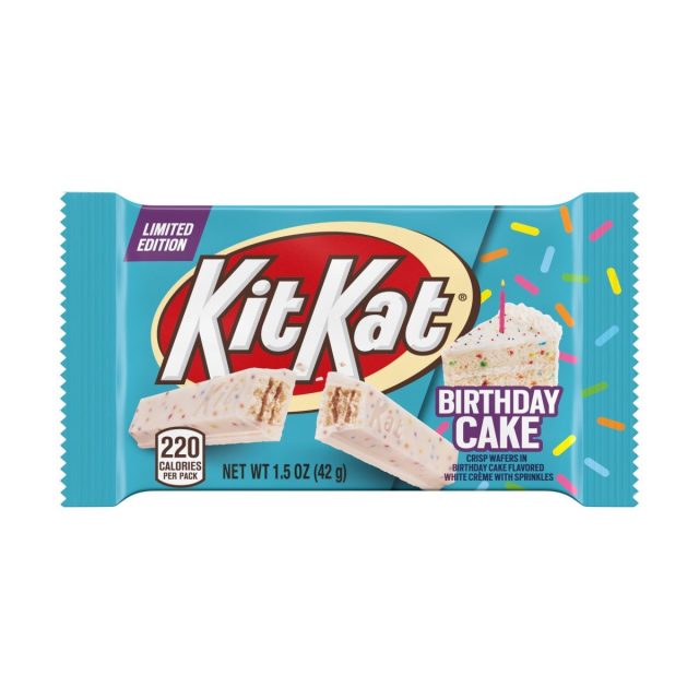 Make a Wish! KIT KAT Just Announced the Release of Birthday Cake Flavored Bars