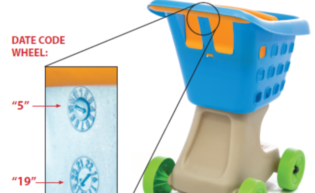 Step2’s Little Helper’s Shopping Cart Recalled Due to Laceration Hazard