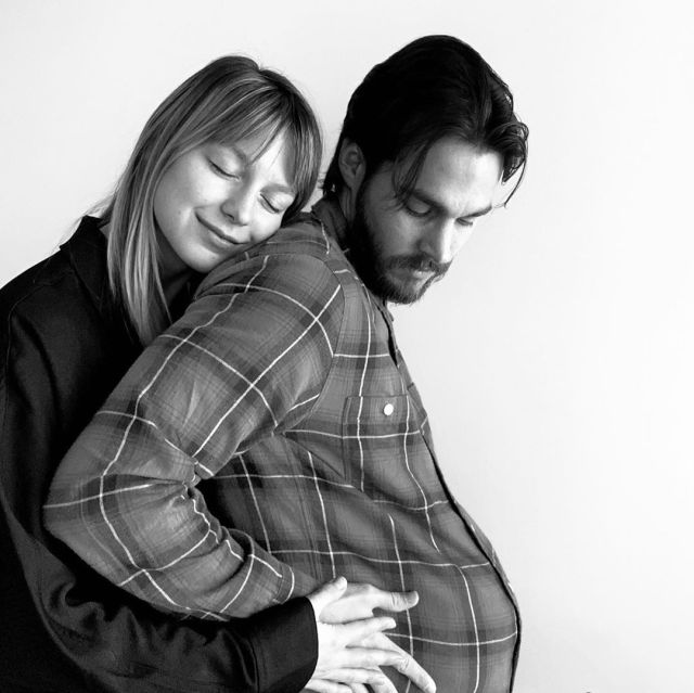 Melissa Benoist and Chris Wood Share Baby News