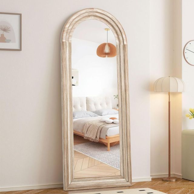 standing arched mirror