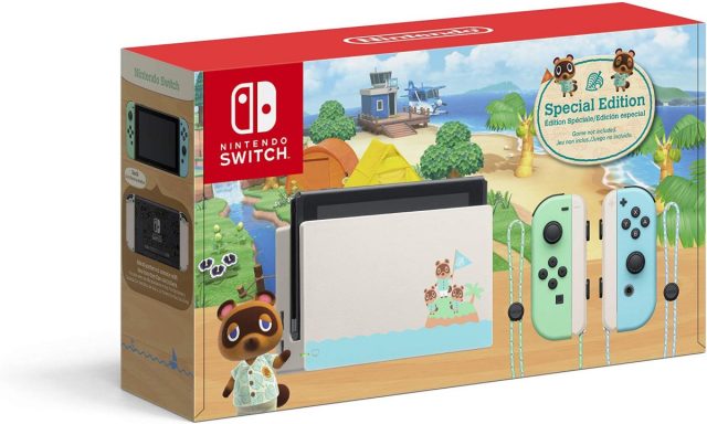 The Limited-Edition Animal Crossing: New Horizons Switch Console Available Now
