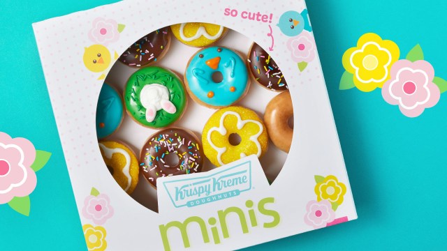 Krispy Kreme’s Spring Mini Donuts Are Back!