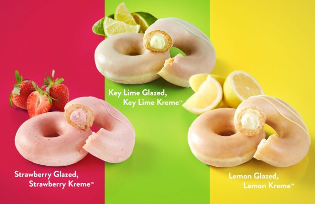 Krispy Kreme Is Launching Fruity Doughnuts Just in Time for Spring