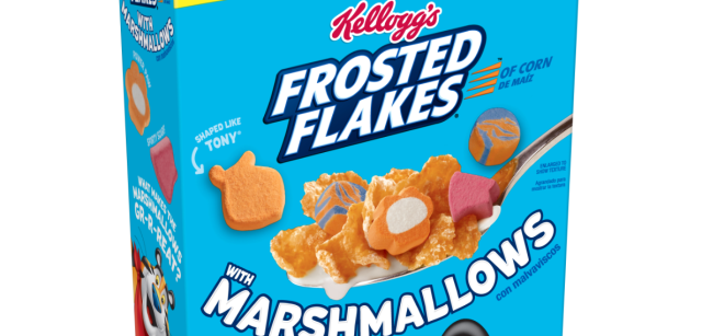 Kellogg’s New Frosted Flakes with Marshmallows Features Tony the Tiger Inspired Marshmallows