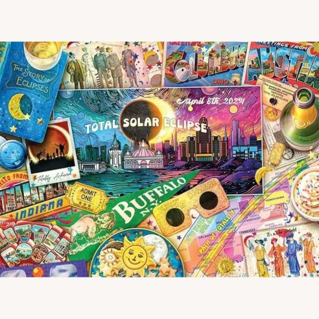 solar eclipse collage jigsaw puzzle
