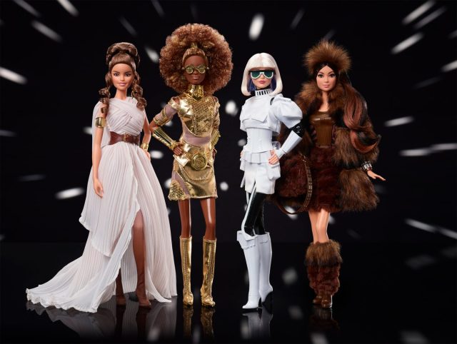 Mattel Releases New “Star Wars” Themed Collector Barbie Dolls