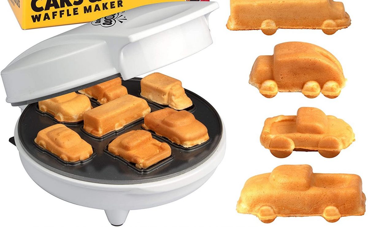 This Waffle Maker Will Get Your Kids Excited for Breakfast - Tinybeans