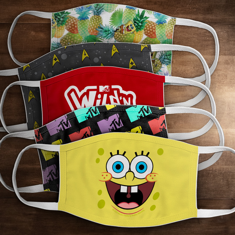 Nickelodeon Masks