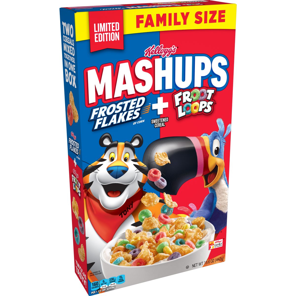 NEW Kellogg's MASHUPS Cereal Bring Together Two Classic Flavors