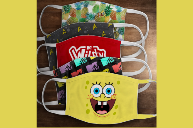 Now You Can Get Face Masks Featuring Your Favorite Nickelodeon Characters