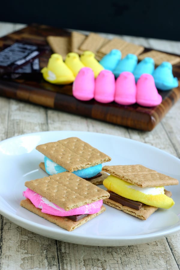 s'mores recipe that uses peeps