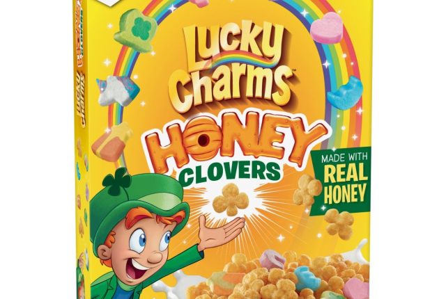 Lucky Charms Introduces New Honey Sweetened Cereal